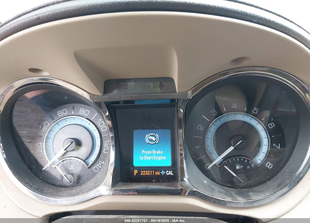 2013 BUICK LACROSSE VIN: 1G4GH5E3XDF201376