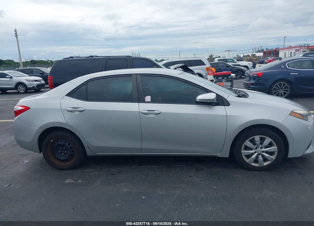 2014 TOYOTA COROLLA VIN: 2T1BURHE2EC064605