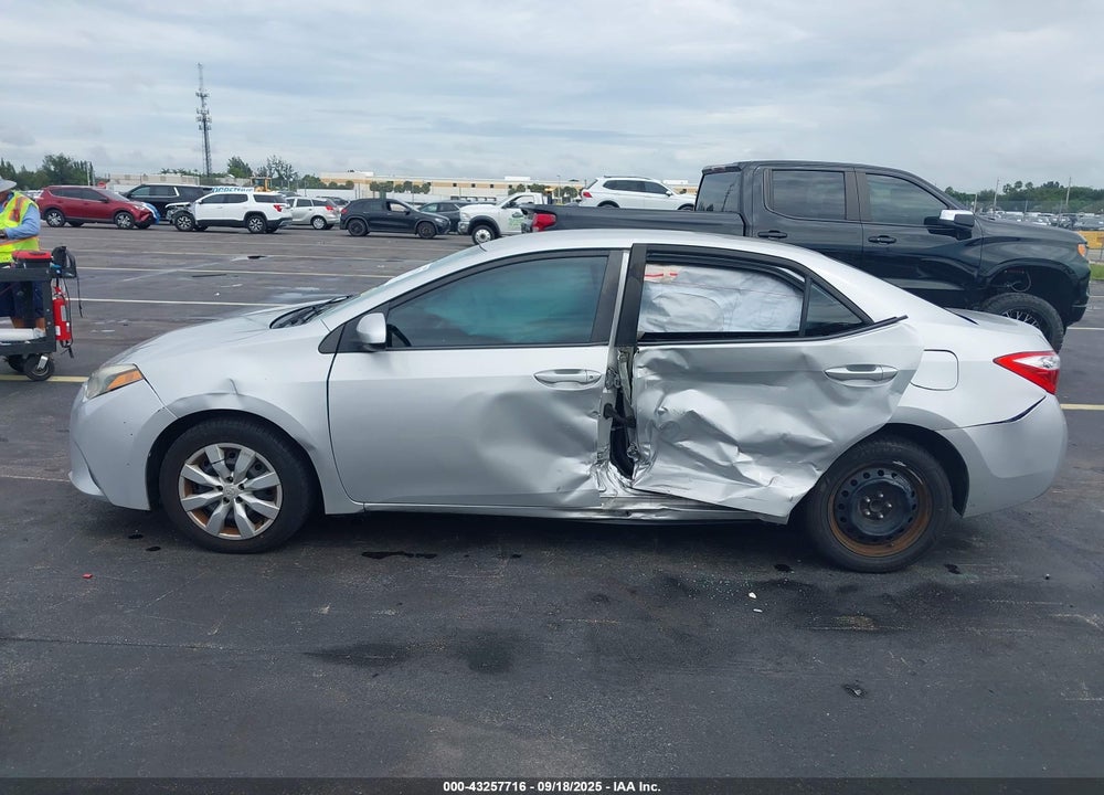 2014 TOYOTA COROLLA VIN: 2T1BURHE2EC064605