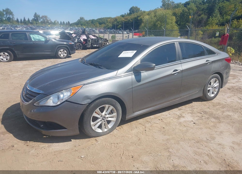 2014 HYUNDAI SONATA GLS VIN: 5NPEB4AC9EH941599