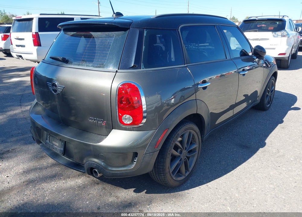 2011 MINI COOPER S COUNTRYMAN VIN: WMWZC3C5XBWL79481
