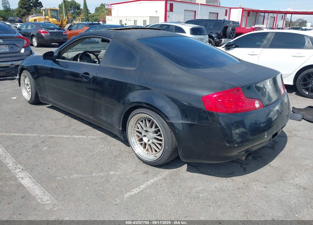 2003 INFINITI G35 BASE W/LEATHER VIN: JNKCV54EX3M220680