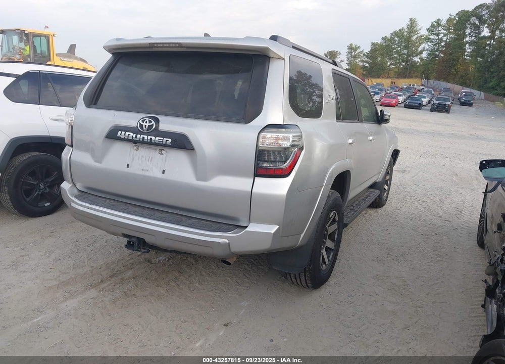 2022 TOYOTA 4RUNNER VIN: JTERU5JR9N6077830
