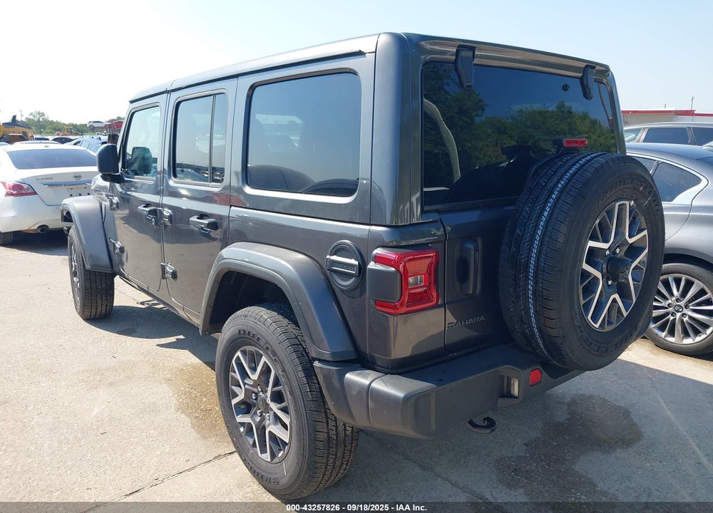 2025 JEEP WRANGLER 4-DOOR SAHARA 4X4 VIN: 1C4PJXEN5SW525130