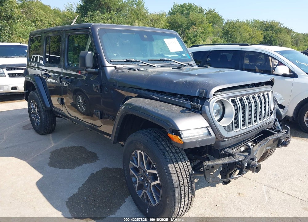 2025 JEEP WRANGLER 4-DOOR SAHARA 4X4 VIN: 1C4PJXEN5SW525130