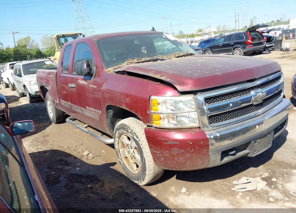 2008 CHEVROLET SILVERADO 1500 LT1 VIN: 2GCEC19J981292844