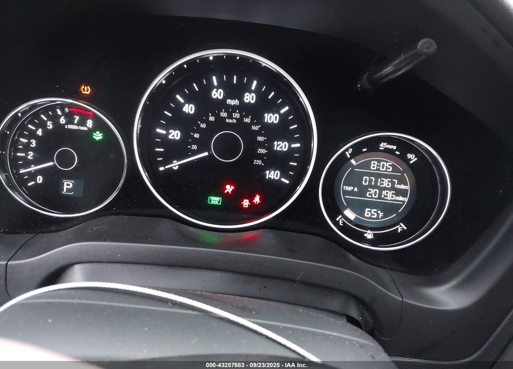 2018 HONDA HR-V VIN: 3CZRU6H52JM706653