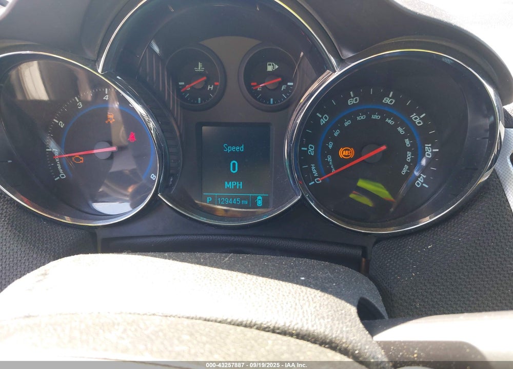 2012 CHEVROLET CRUZE LTZ VIN: 1G1PH5SC1C7135097