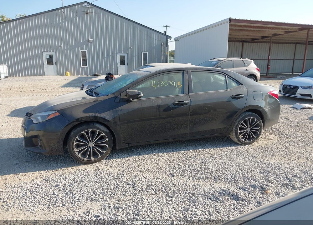 2015 TOYOTA COROLLA VIN: 2T1BURHE9FC320921