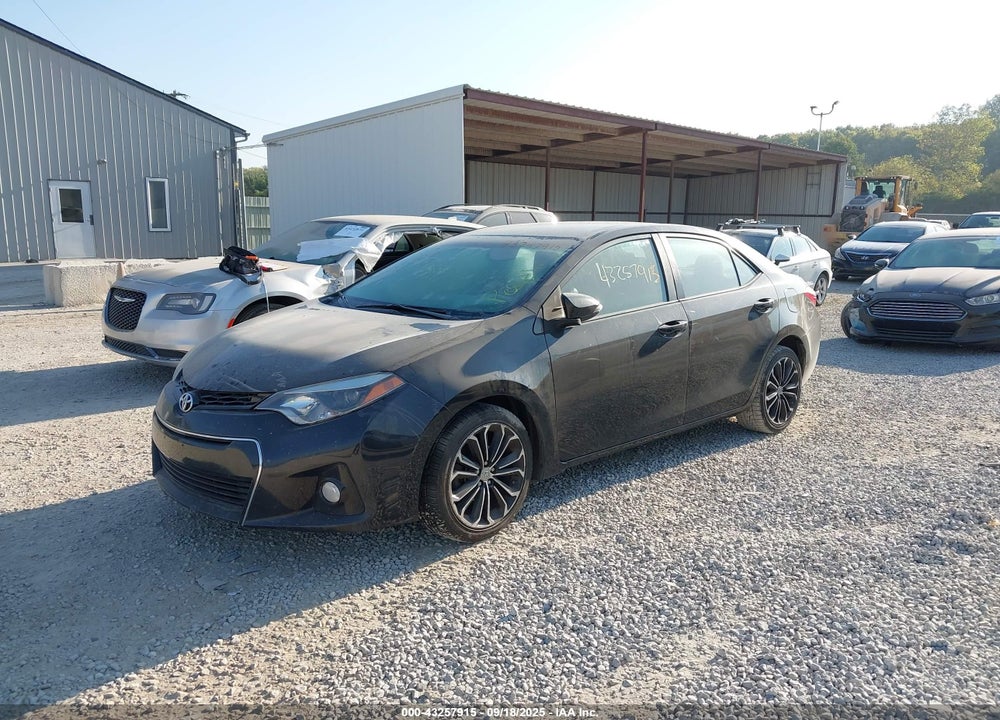 2015 TOYOTA COROLLA VIN: 2T1BURHE9FC320921