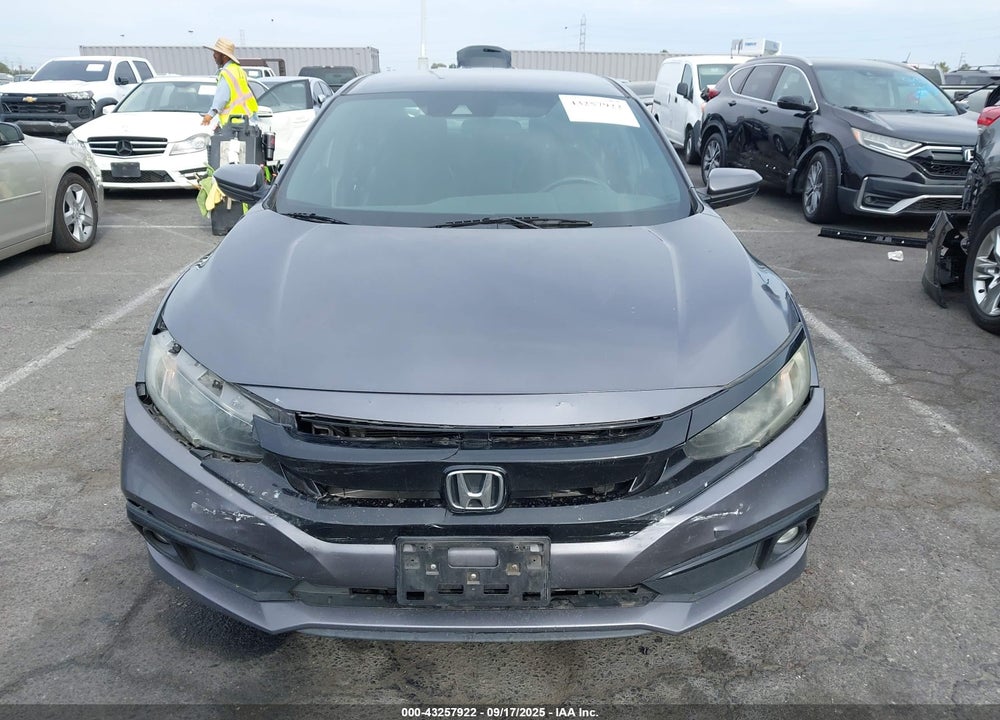 2019 HONDA CIVIC VIN: 2HGFC2F88KH579295