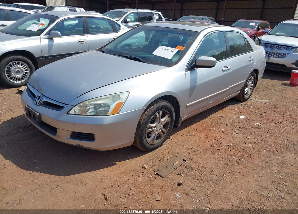2007 HONDA ACCORD 2.4 EX VIN: 1HGCM56847A199216