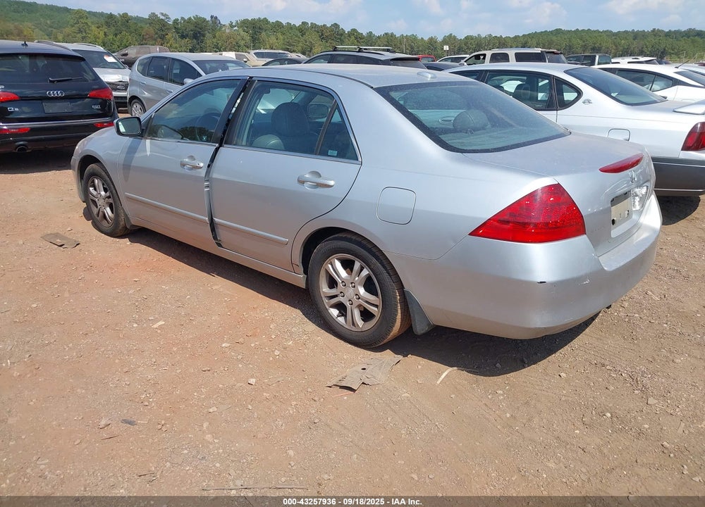 2007 HONDA ACCORD 2.4 EX VIN: 1HGCM56847A199216