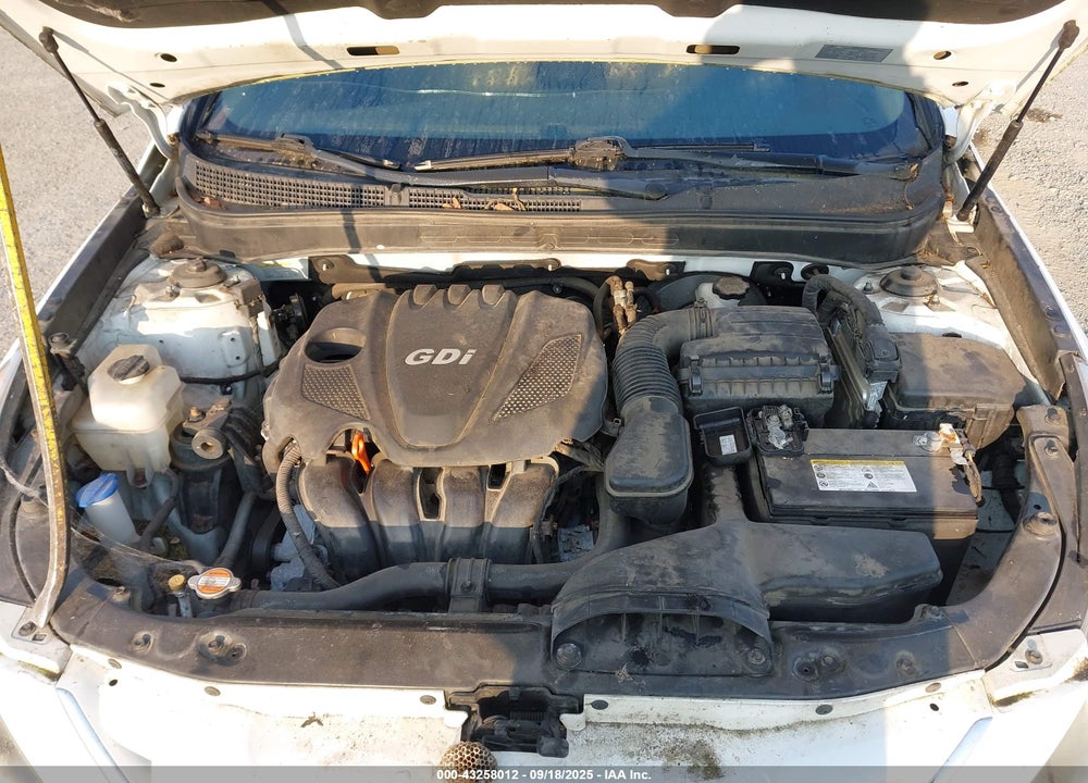 2012 HYUNDAI SONATA VIN: 5NPEB4AC6CH338400