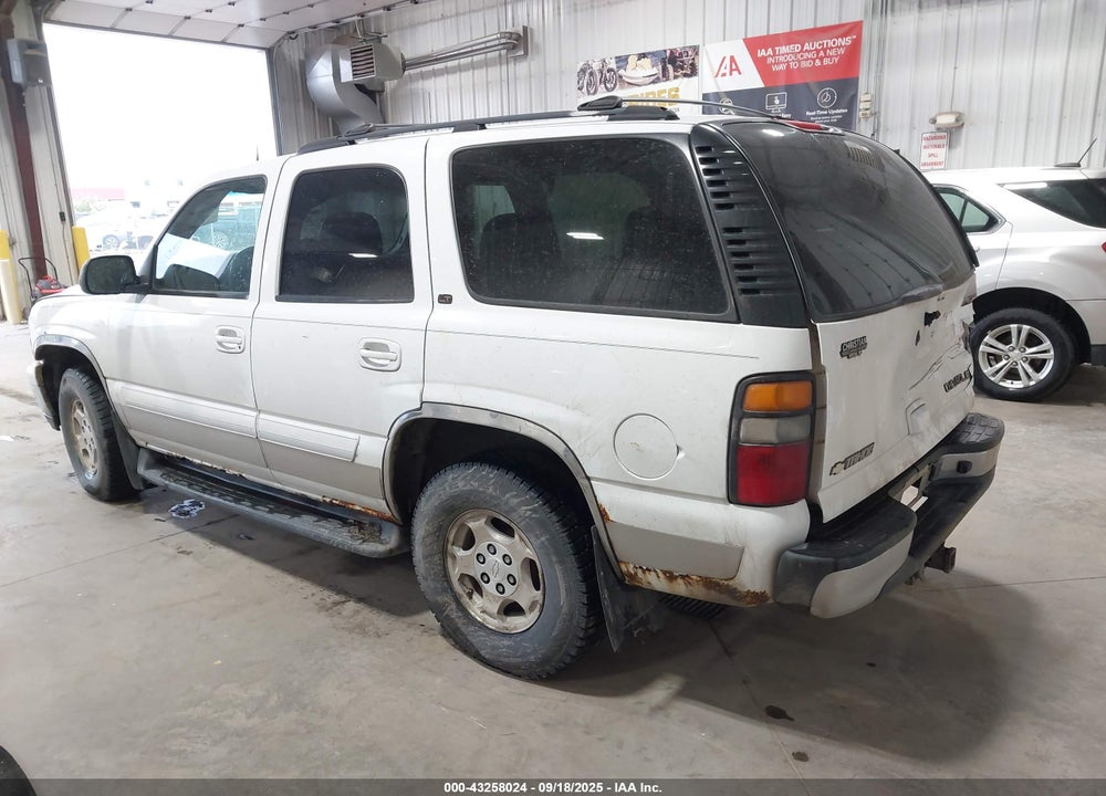 2004 CHEVROLET TAHOE LT VIN: 1GNEK13Z24J255692
