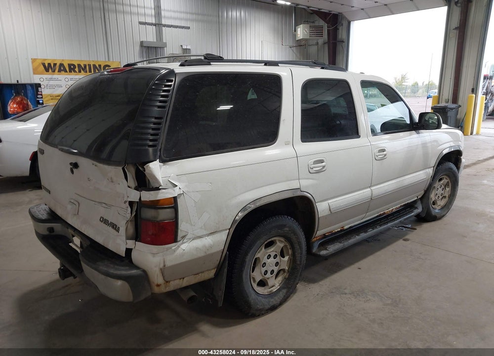 2004 CHEVROLET TAHOE LT VIN: 1GNEK13Z24J255692