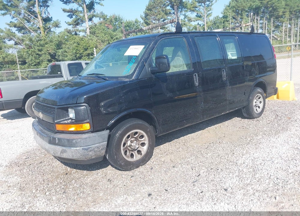 2009 CHEVROLET EXPRESS 1500 WORK VAN VIN: 1GCFG15XX91134765