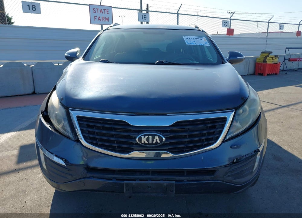 2013 KIA SPORTAGE EX VIN: KNDPC3A21D7396542