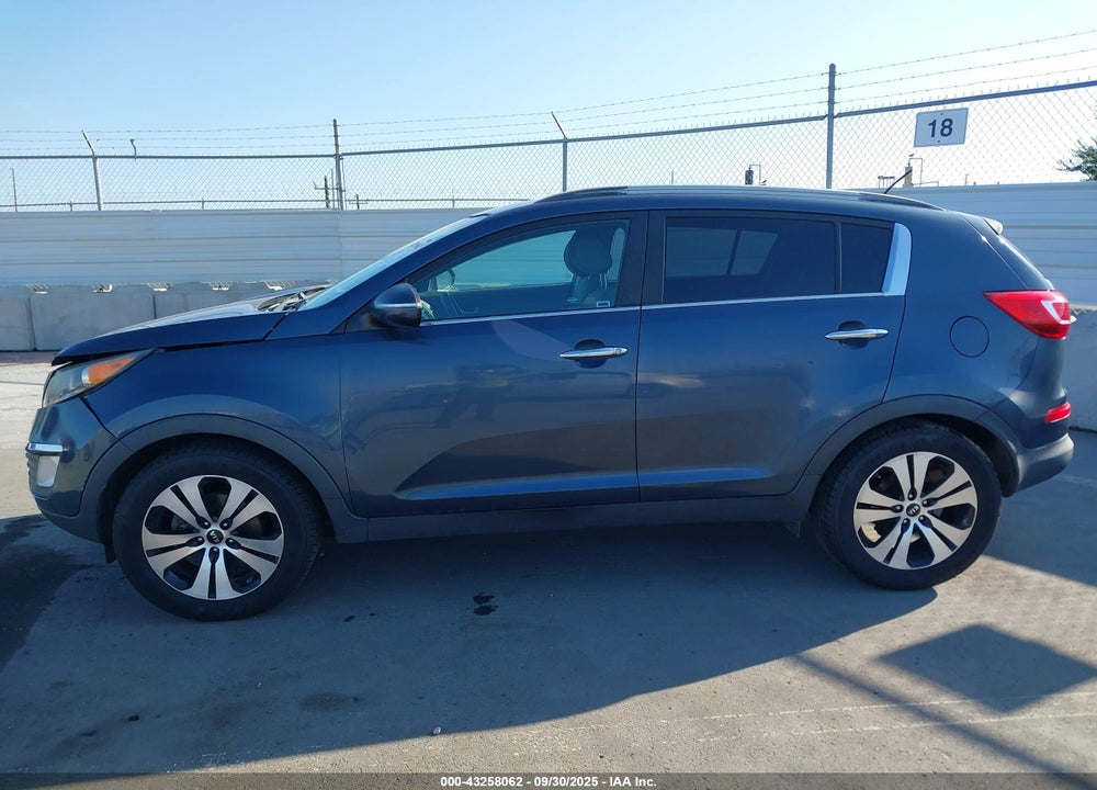 2013 KIA SPORTAGE EX VIN: KNDPC3A21D7396542