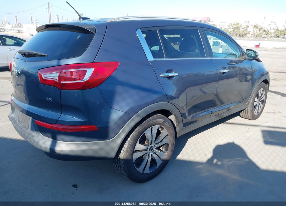2013 KIA SPORTAGE EX VIN: KNDPC3A21D7396542