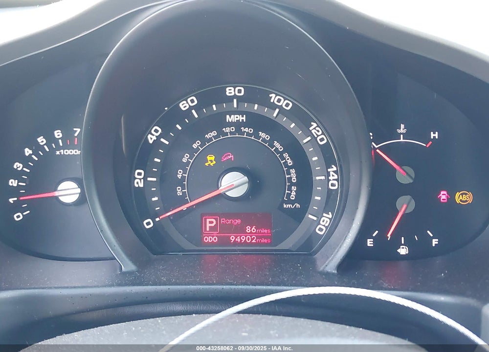 2013 KIA SPORTAGE EX VIN: KNDPC3A21D7396542