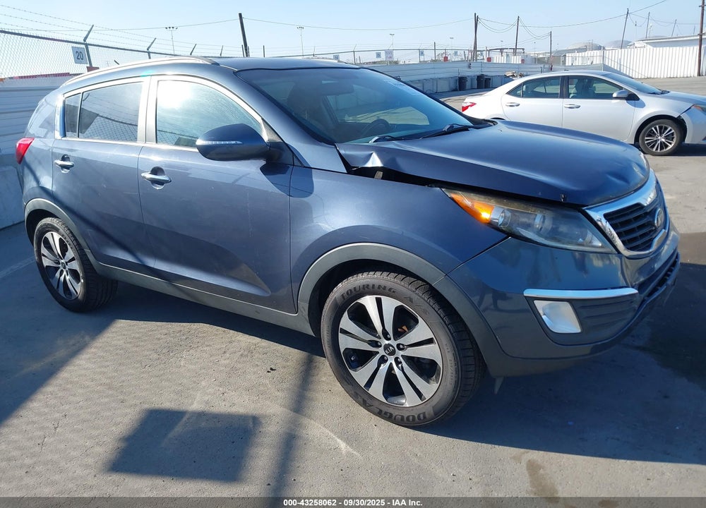 2013 KIA SPORTAGE EX VIN: KNDPC3A21D7396542