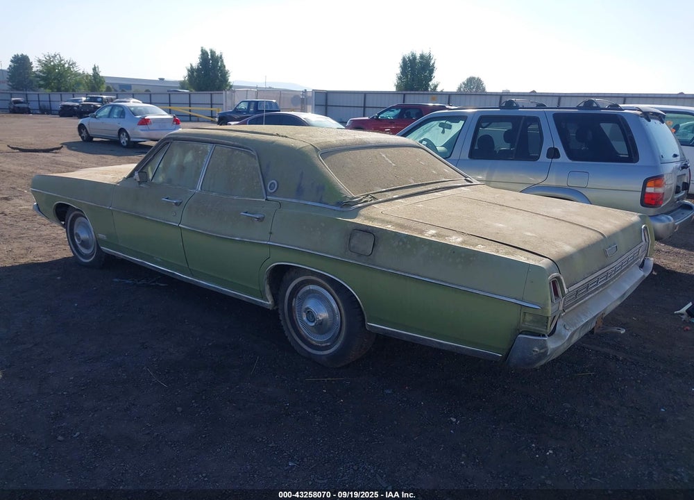 1968 FORD LTD CROWN VICTORIA VIN: 8J66Z163278