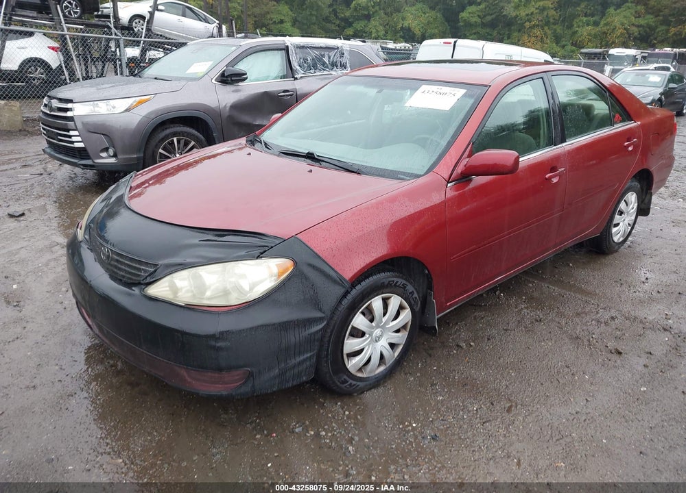2005 TOYOTA CAMRY LE VIN: JTDBE32K153033492