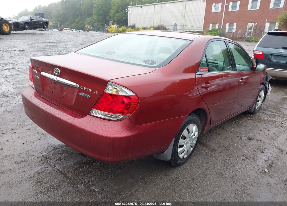 2005 TOYOTA CAMRY LE VIN: JTDBE32K153033492