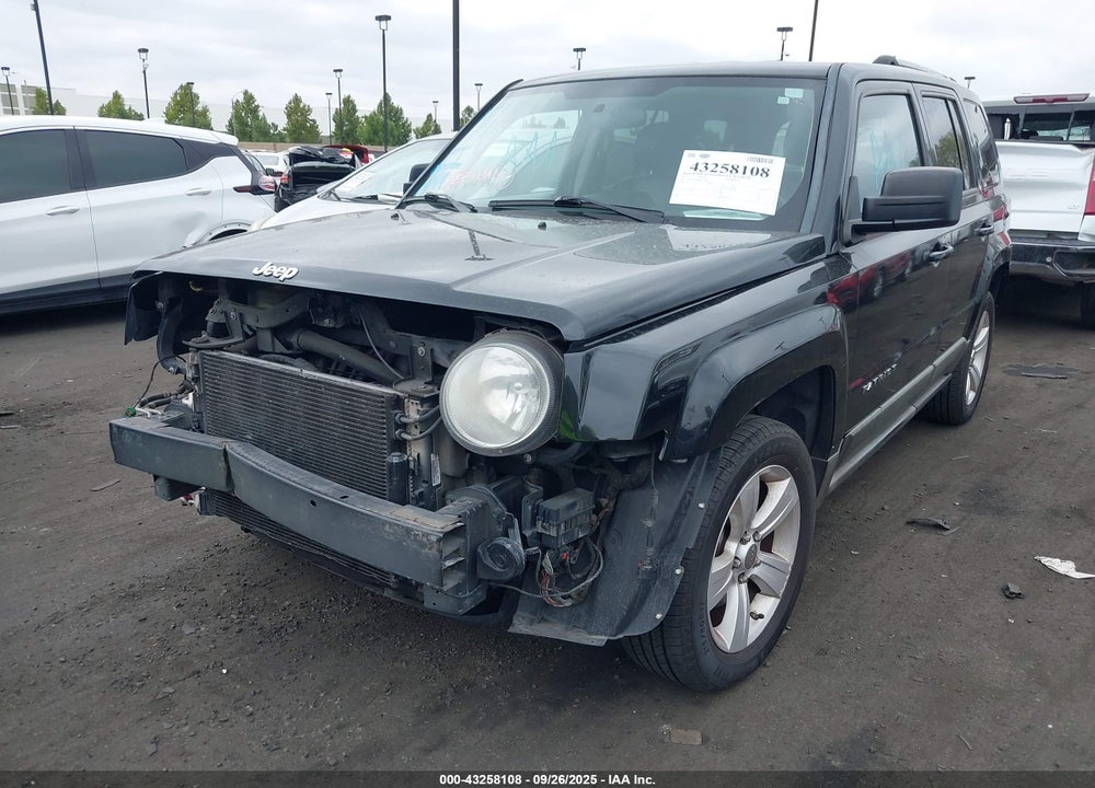 2011 JEEP PATRIOT VIN: 1J4NT4GB2BD171186