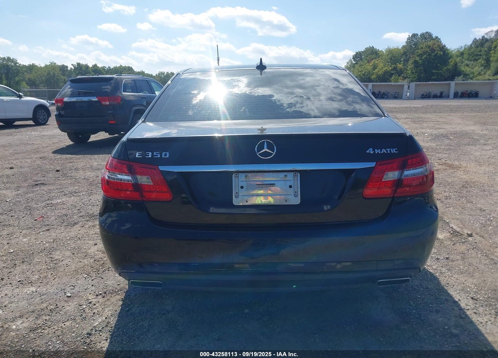2012 MERCEDES-BENZ E-CLASS VIN: WDDHF8JB1CA644286