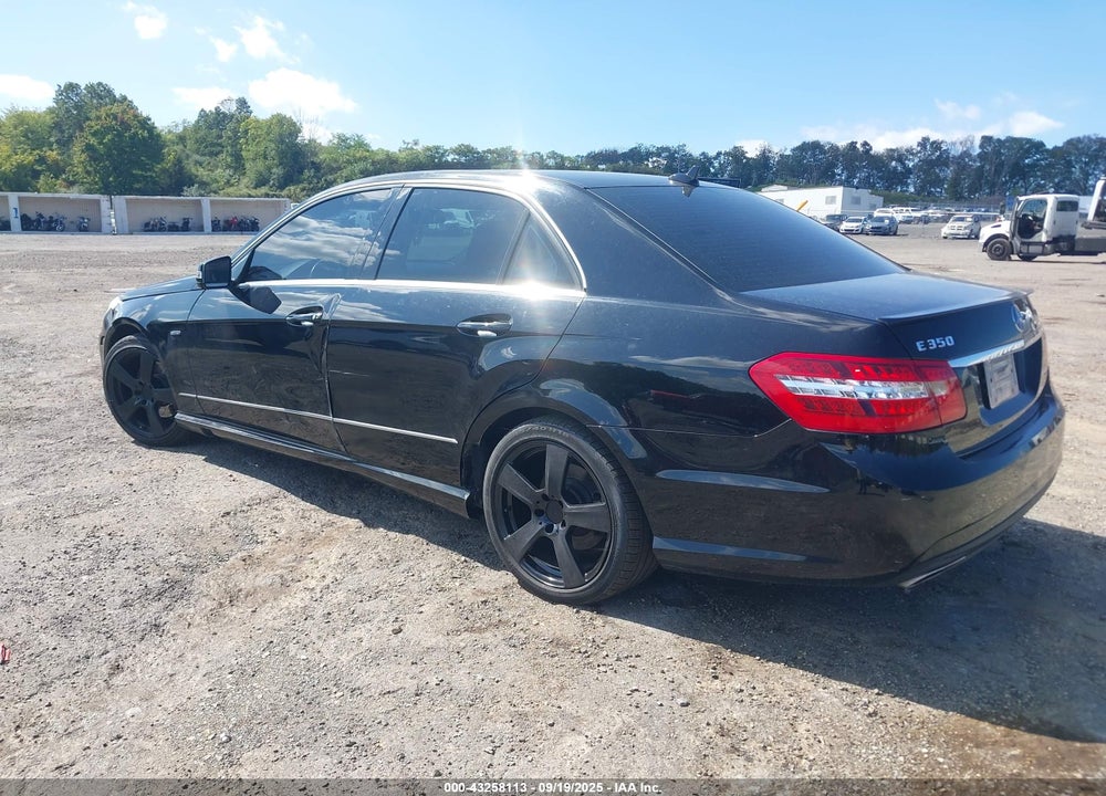 2012 MERCEDES-BENZ E-CLASS VIN: WDDHF8JB1CA644286