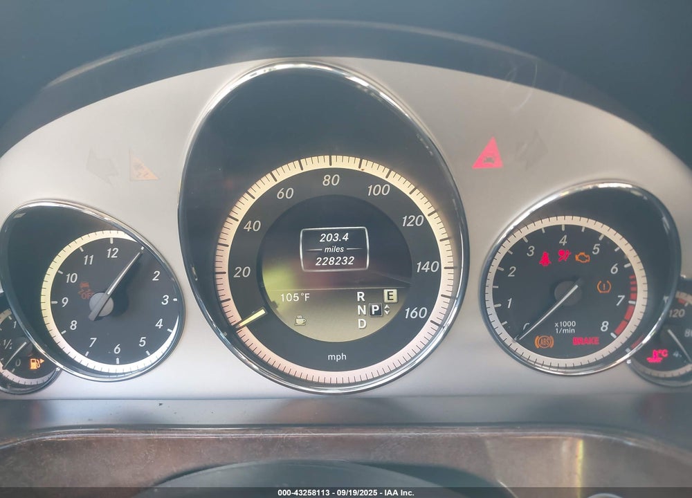 2012 MERCEDES-BENZ E-CLASS VIN: WDDHF8JB1CA644286