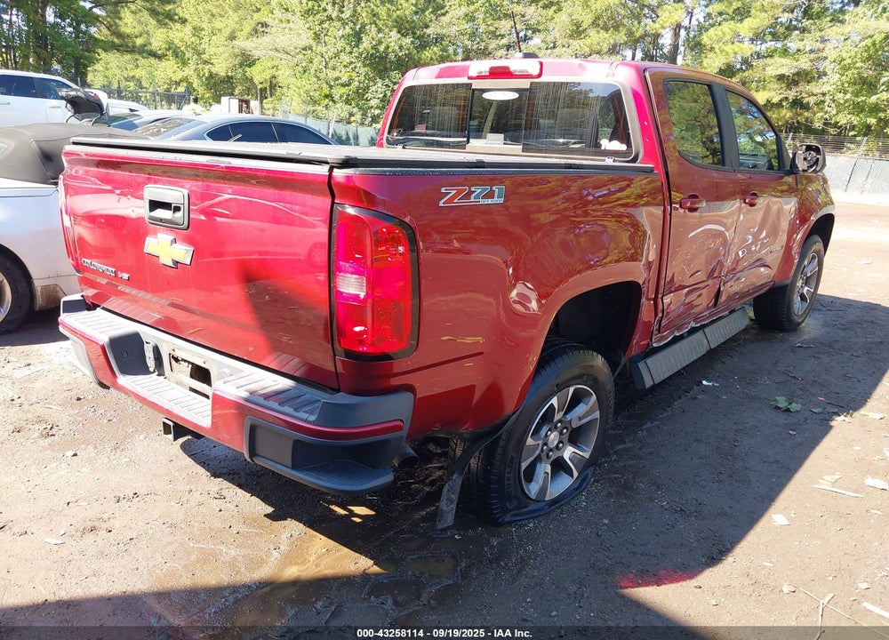 2017 CHEVROLET COLORADO Z71 VIN: 1GCGTDEN7H1209081