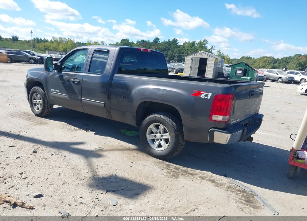 2010 GMC SIERRA 1500 SLE VIN: 1GTSKVE33AZ177934