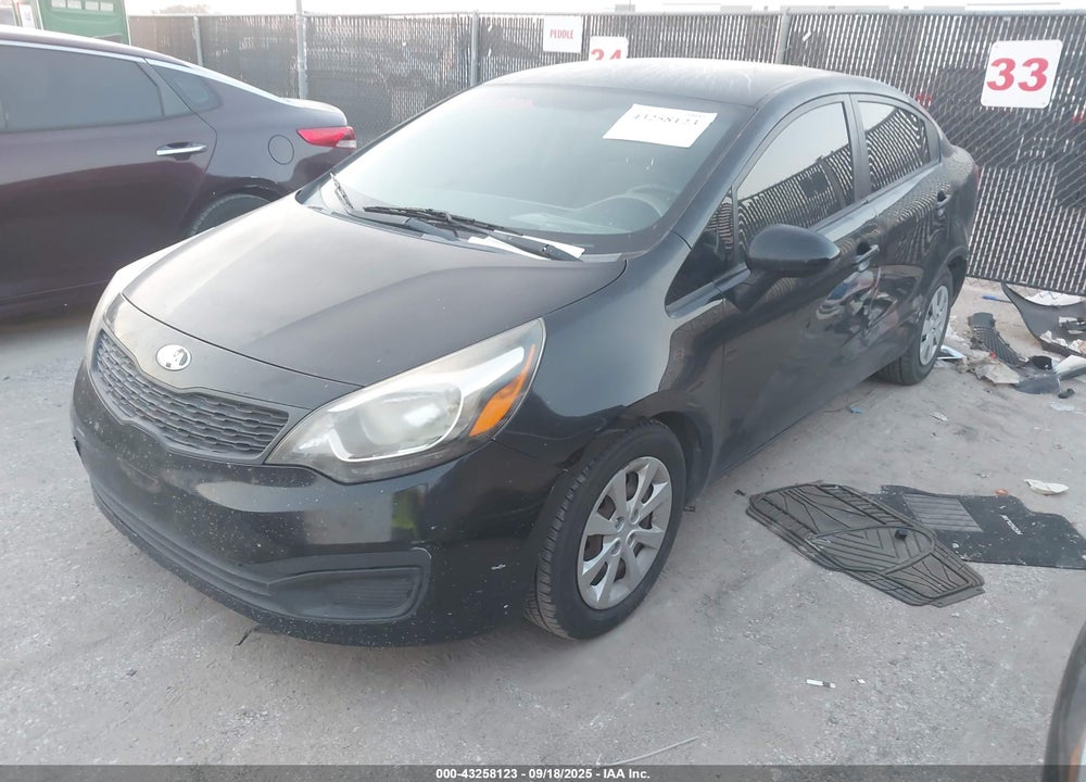 2014 KIA RIO VIN: KNADM4A38E6323607