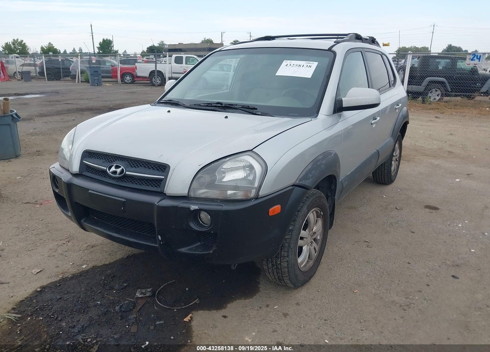 2007 HYUNDAI TUCSON VIN: KM8JN12D47U687574