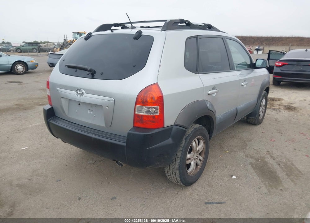 2007 HYUNDAI TUCSON VIN: KM8JN12D47U687574