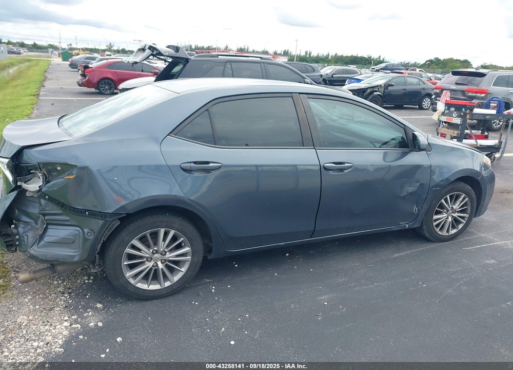 2015 TOYOTA COROLLA VIN: 2T1BURHE5FC312797