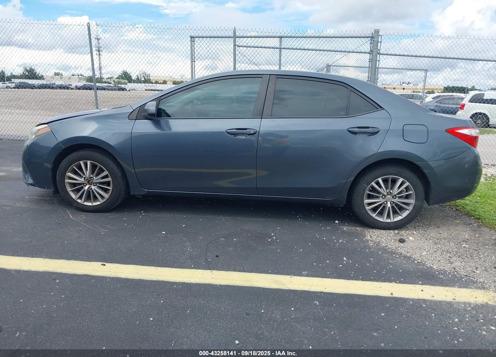 2015 TOYOTA COROLLA VIN: 2T1BURHE5FC312797