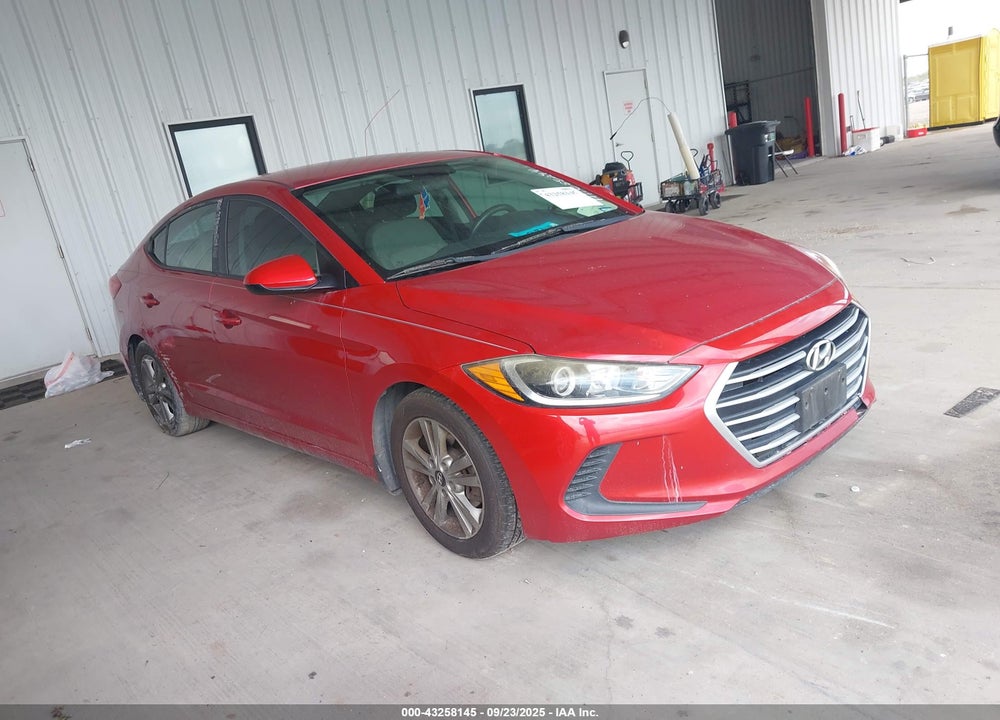 2017 HYUNDAI ELANTRA SE VIN: 5NPD84LF4HH085294