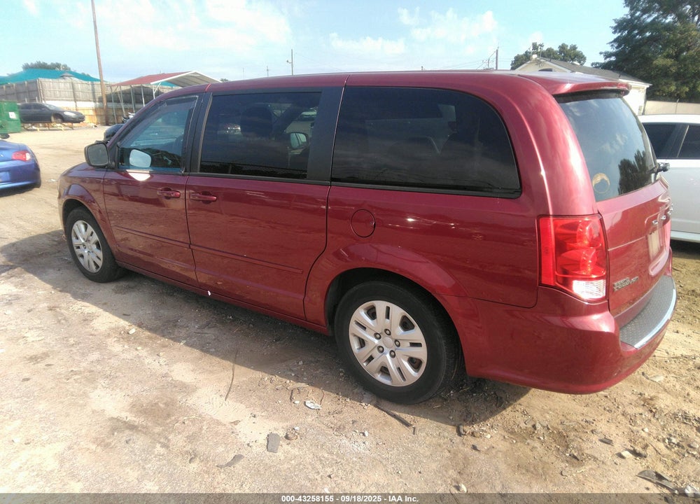 2016 DODGE GRAND CARAVAN VIN: 2C4RDGBG2GR168012