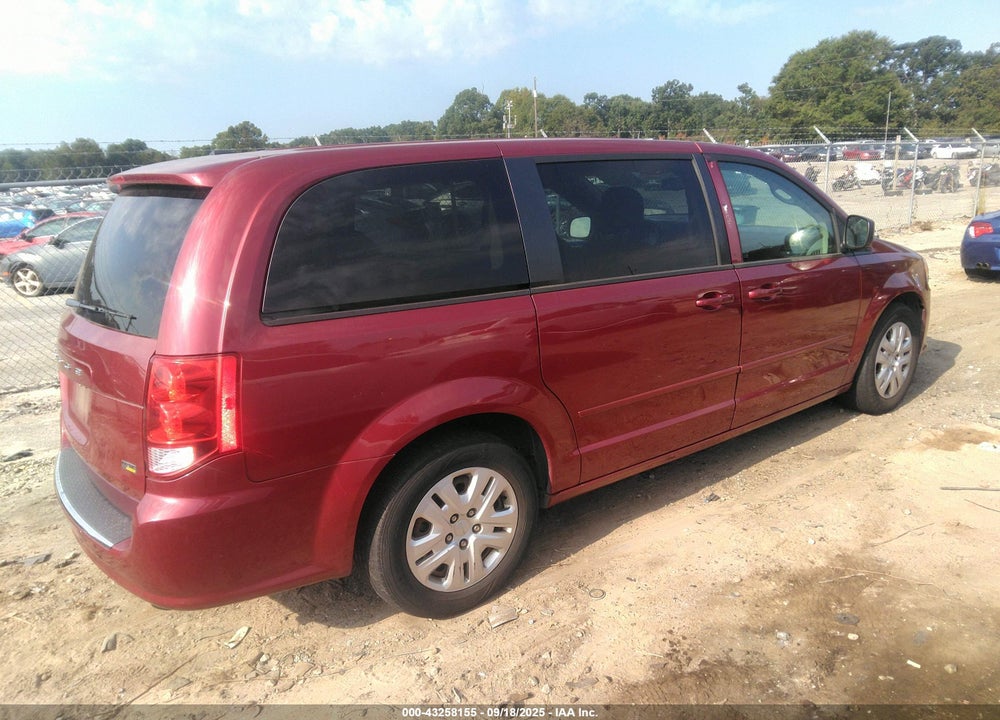 2016 DODGE GRAND CARAVAN VIN: 2C4RDGBG2GR168012