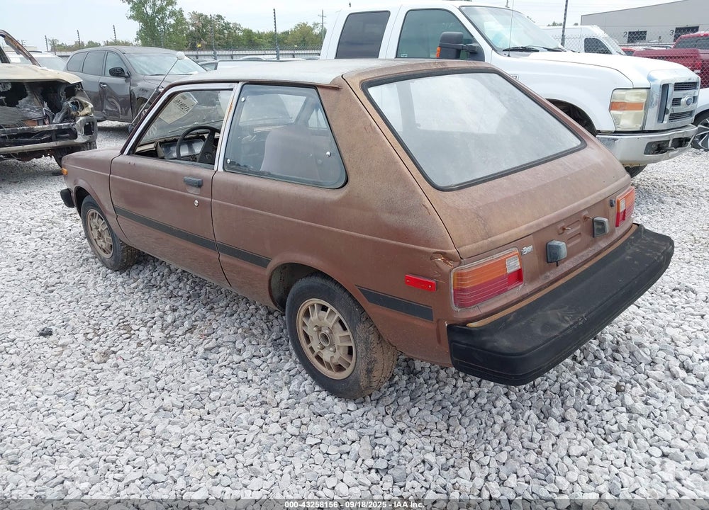 1981 TOYOTA STARLET VIN: JT2KP61G3B5522669