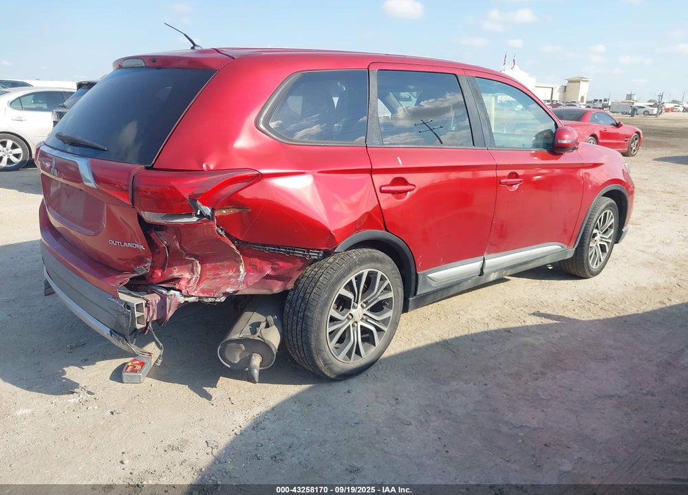 2016 MITSUBISHI OUTLANDER SE VIN: JA4AD3A32GZ040373