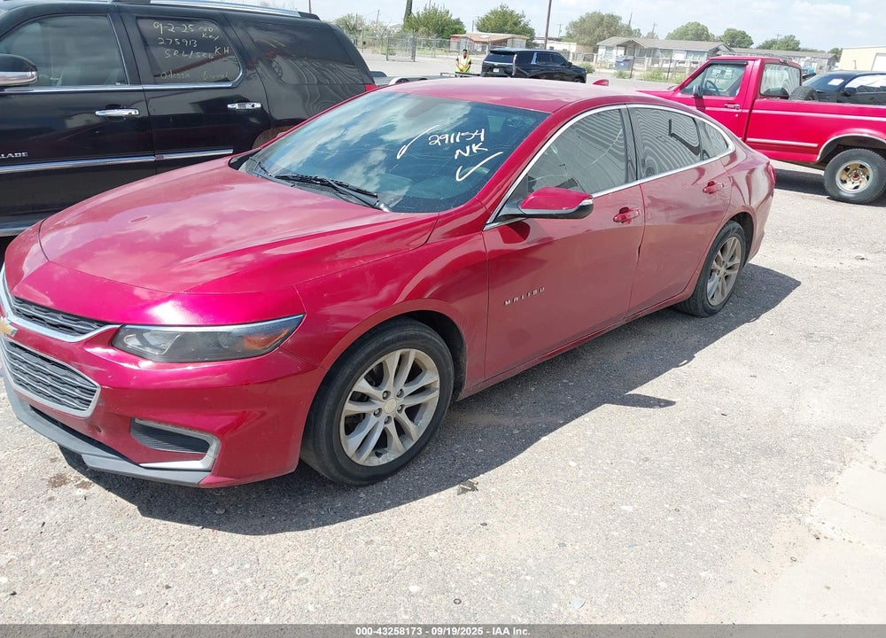 2016 CHEVROLET MALIBU VIN: 1G1ZE5ST3GF291154