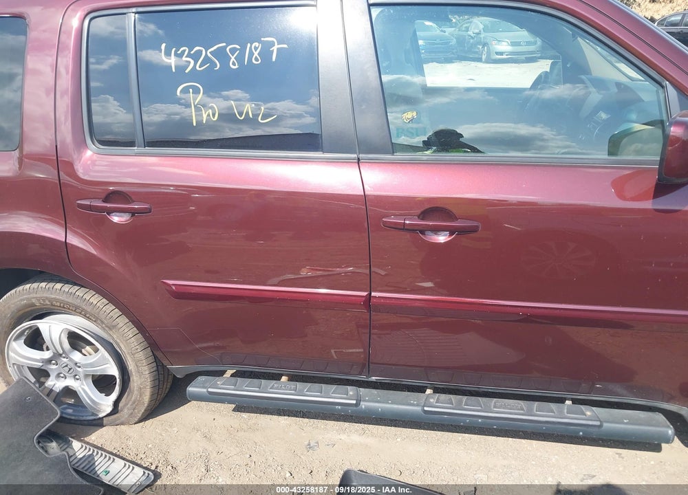2013 HONDA PILOT VIN: 5FNYF4H40DB053417