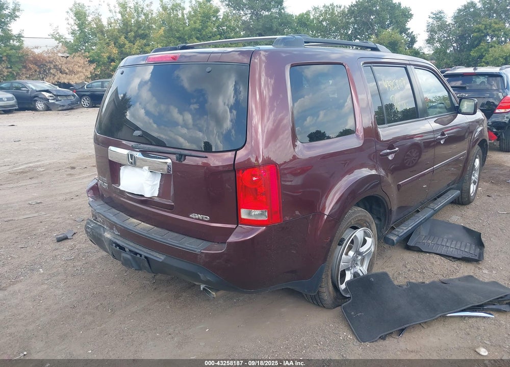 2013 HONDA PILOT VIN: 5FNYF4H40DB053417