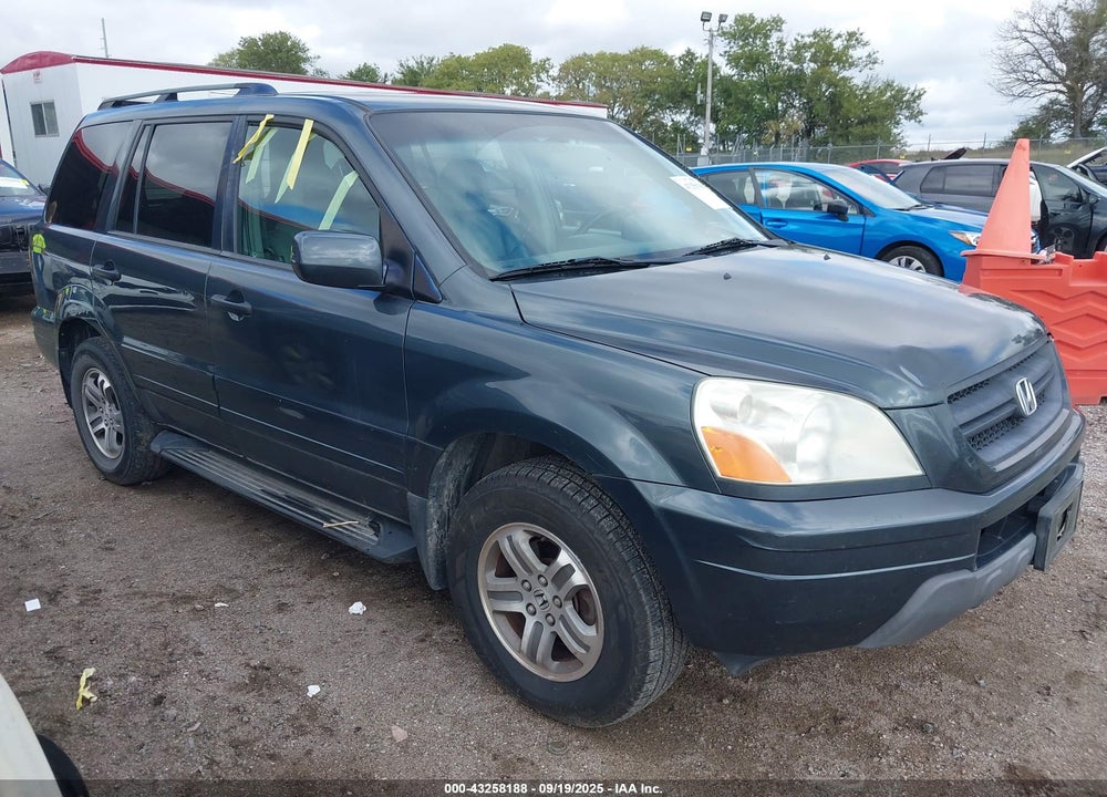 2004 HONDA PILOT EX-L VIN: 5FNYF18504B005102