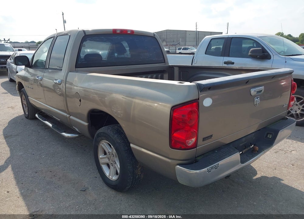 2007 DODGE RAM 1500 SLT VIN: 1D7HA18P67S164090